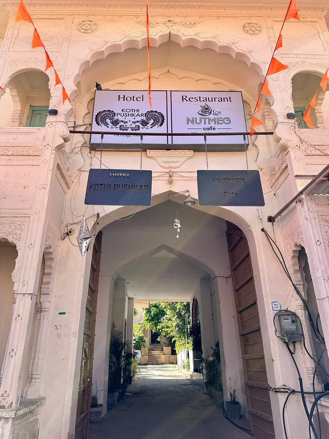 Kothi Pushkar, Rajasthan exterior view