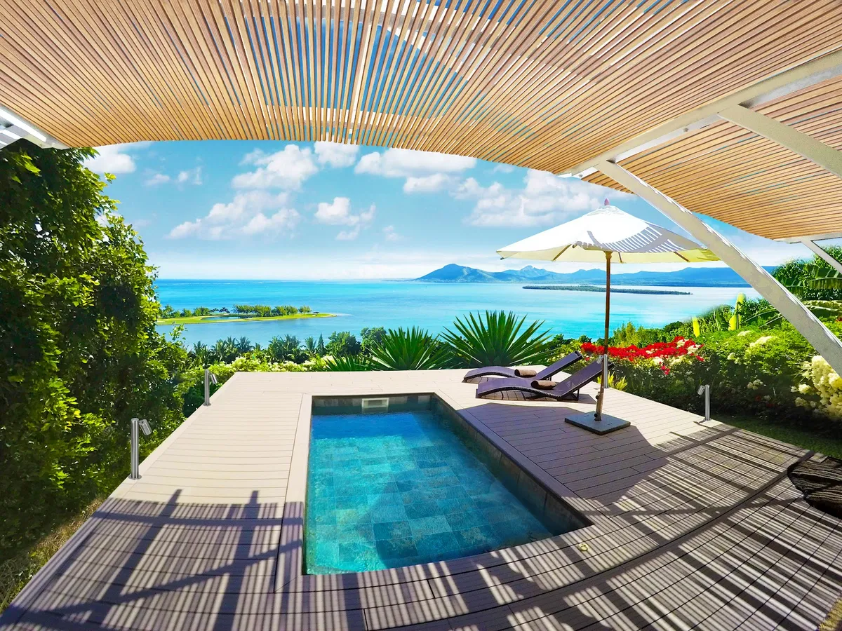 Kozy Le Morne, Le Morne exterior view