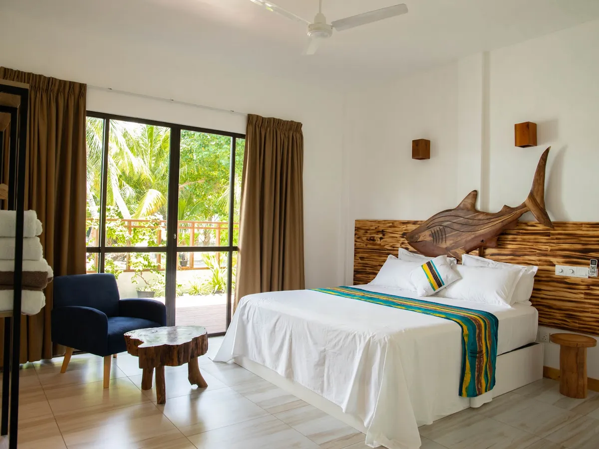 Kudhi Boli Beach House, North Male Atoll exterior view