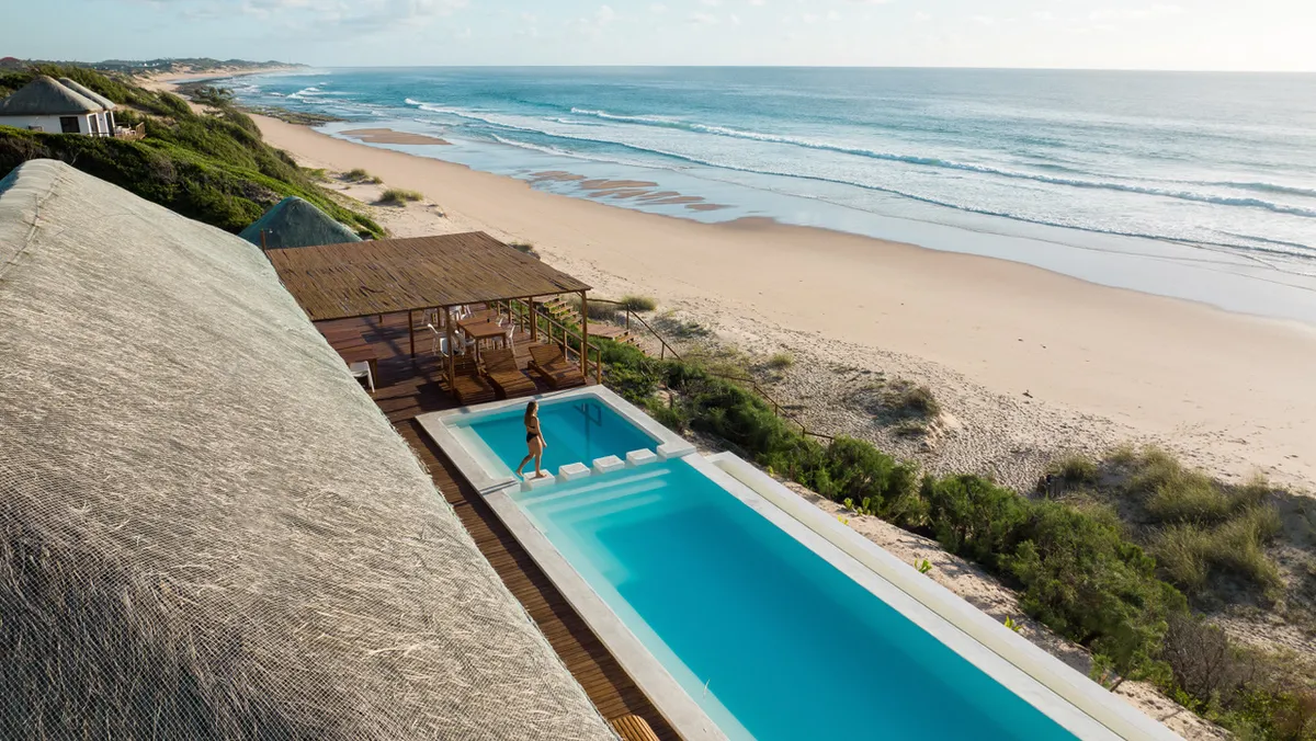 Kumba Lodge, Inhambane exterior view