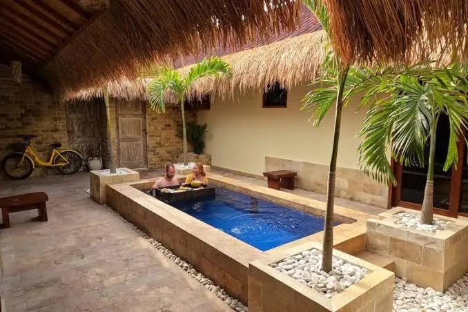 La Bella - Hotel Villa Spa - Deluxe Room, 1 Queen Bed, Gili Islands exterior view