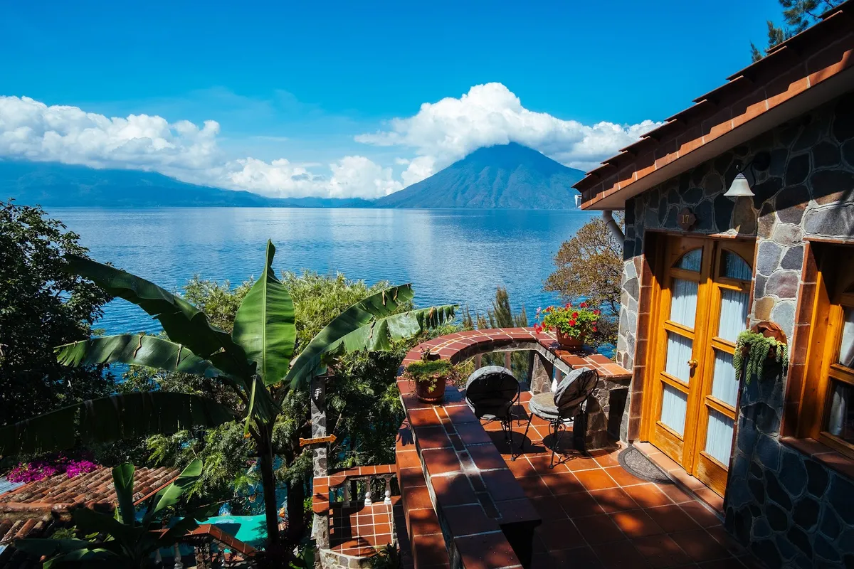 La Casa del Mundo, Lake Atitlan exterior view