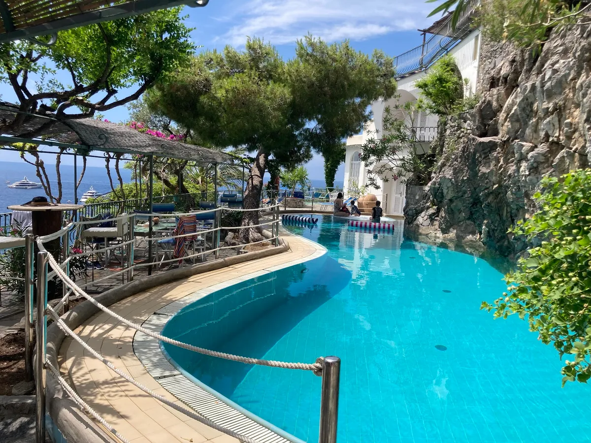 La Fenice, Positano exterior view