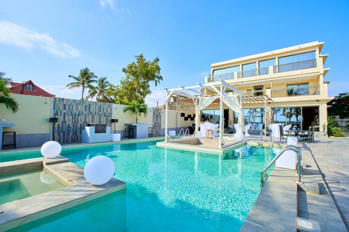 La Villa Ansaly, Saly exterior view