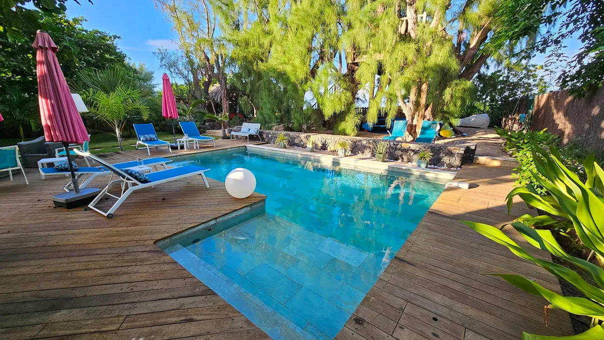La Villa de la Plage, Saint Gilles exterior view