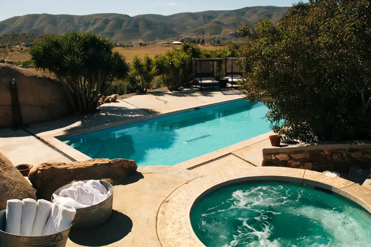 La Villa del Valle, Baja California exterior view
