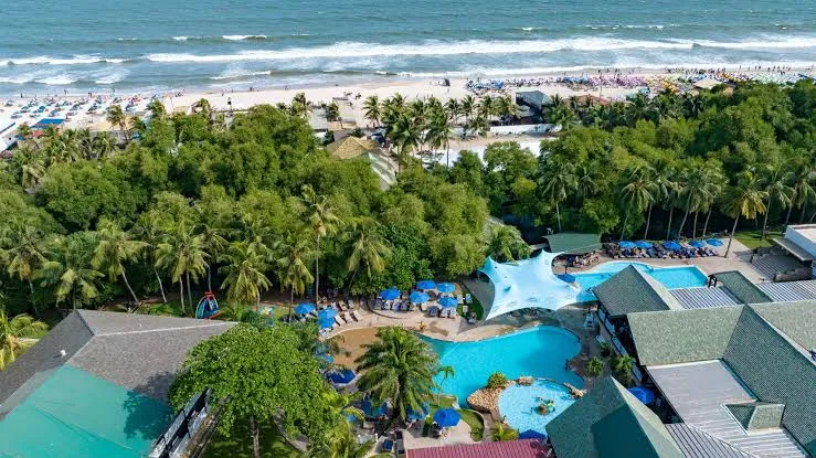 Labadi Beach Hotel, Accra exterior view