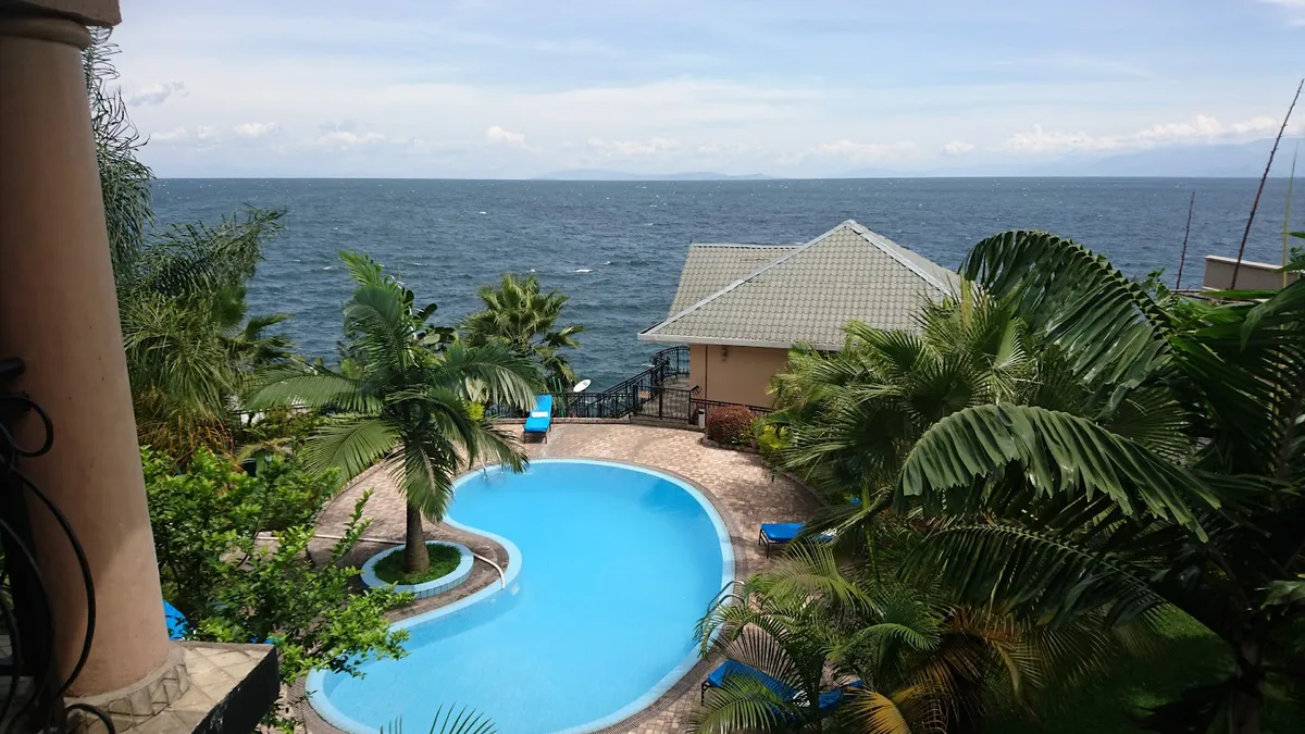 Lac Kivu Lodge, Goma exterior view