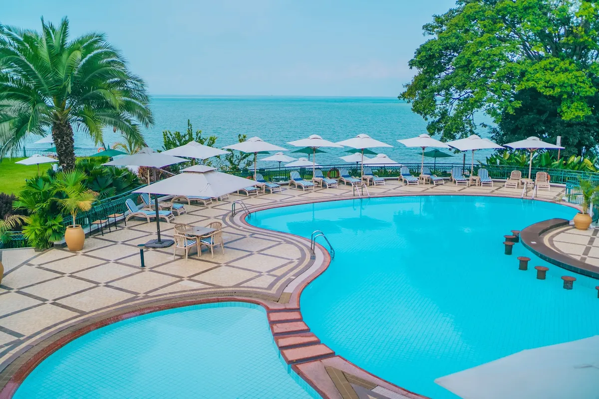 Lake Kivu Serena Hotel, Gisenyi exterior view