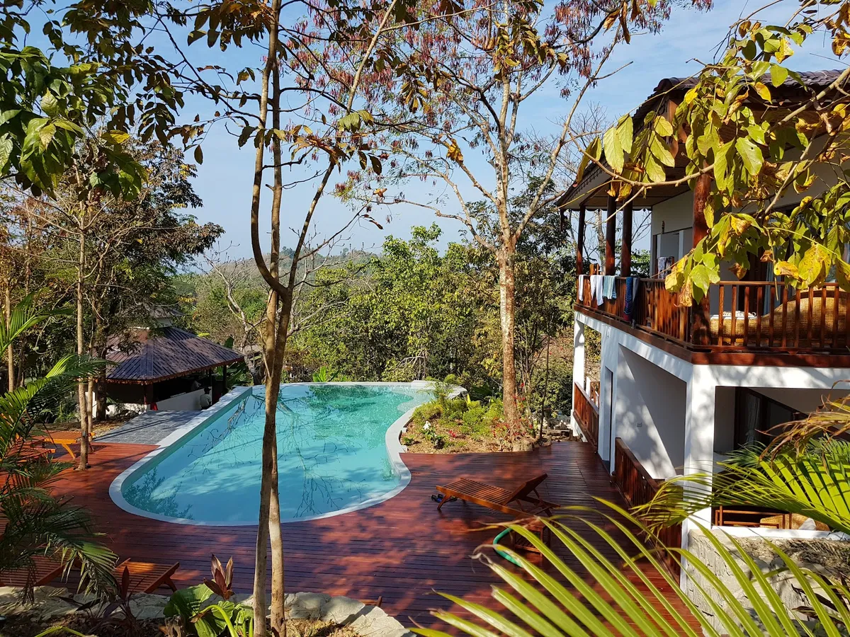 Lakeview Lodge (Ngapali Beach), Ngapali Beach exterior view
