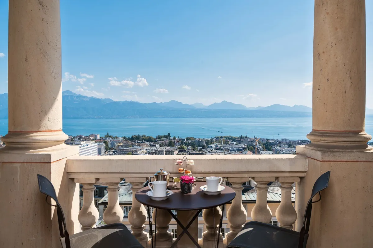 Lausanne Palace, Lausanne exterior view