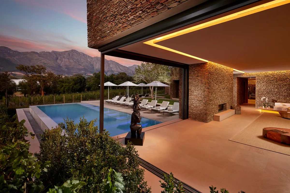 Leeu Estates, Winelands exterior view