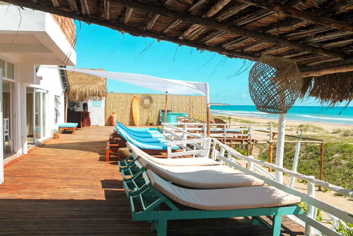 Lehani Beach Hostel, Tofo, Inhambane exterior view