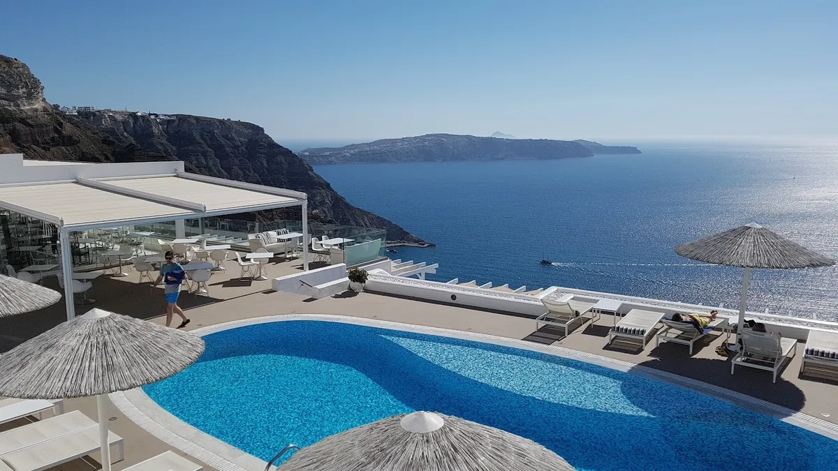 Lilium Hotel Santorini, Santorini exterior view