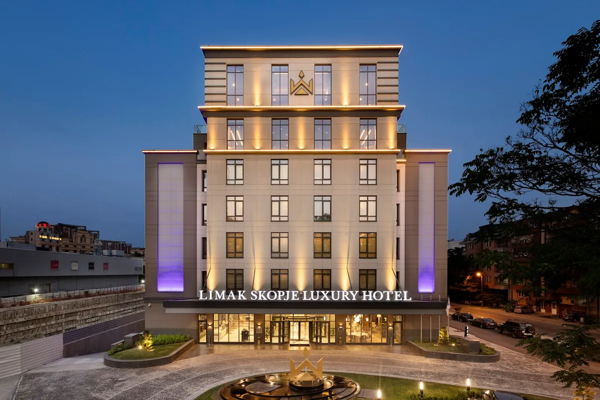 Limak Skopje Luxury Hotel, Skopje exterior view