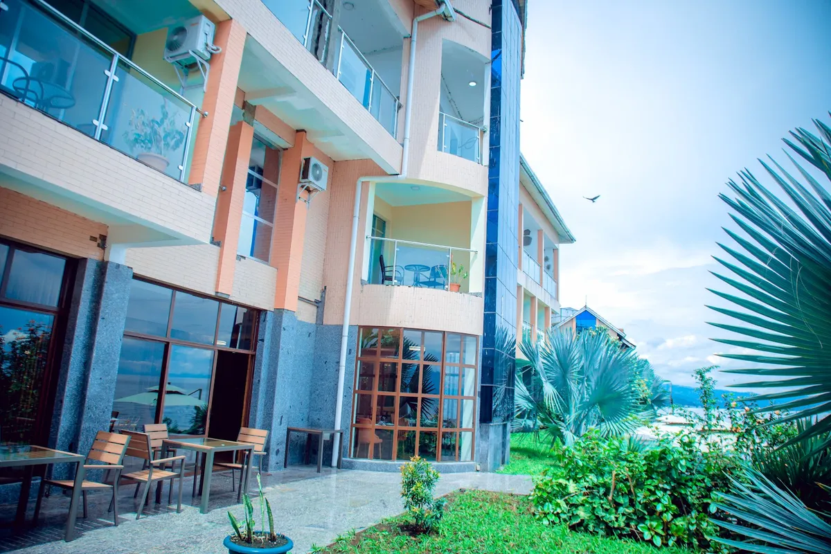 Linda Hotel Goma, Goma exterior view