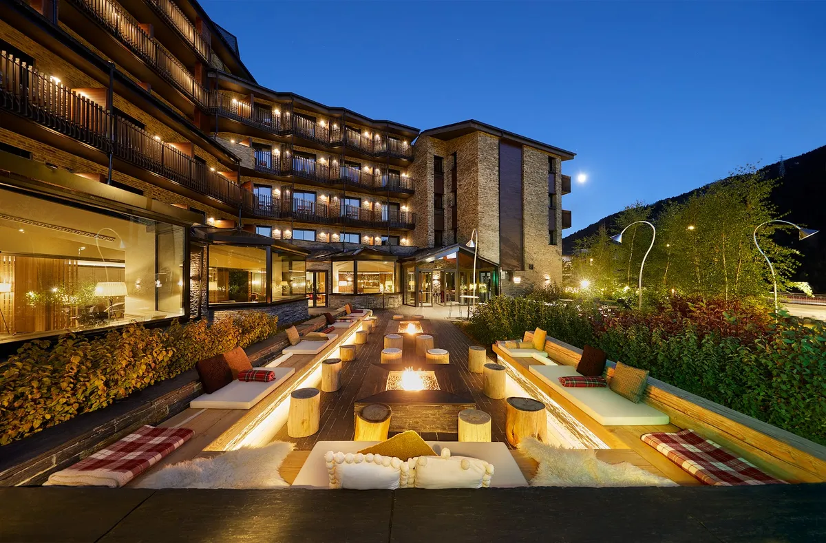Lodge Park Hotel, Soldeu exterior view