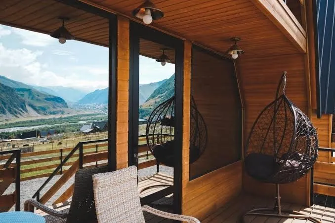 Lonely Mountain - Two-Bedroom Chalet, Kazbegi exterior view