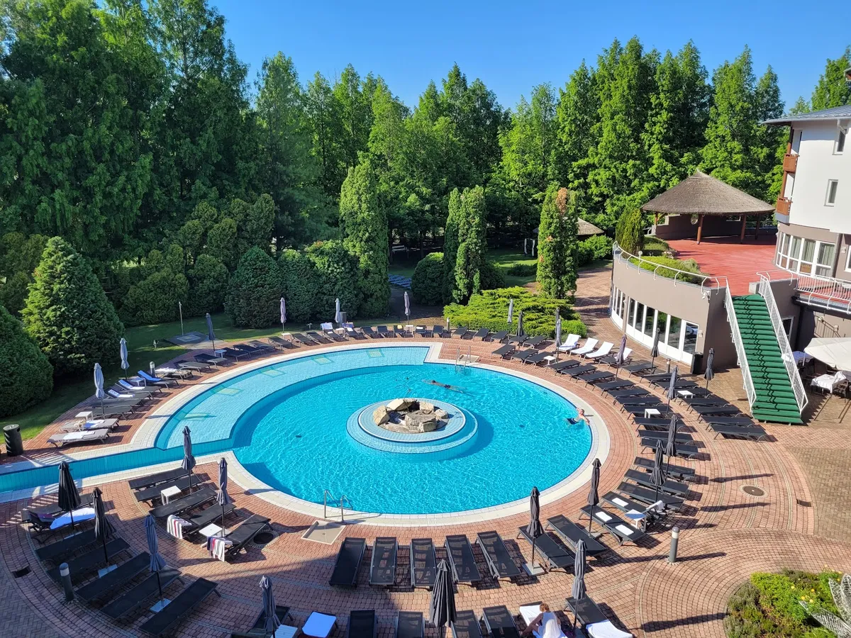 Lotus Therme Hotel & Spa, Heviz exterior view