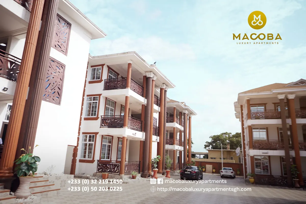 MACOBA LUXURY APARTMENTS, Kumasi exterior view