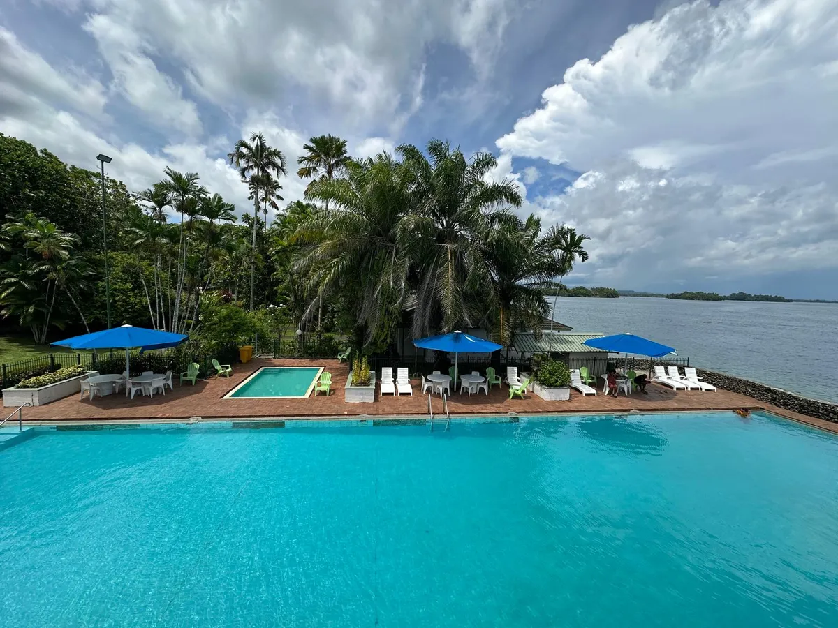 Madang Resort Hotel, Madang exterior view