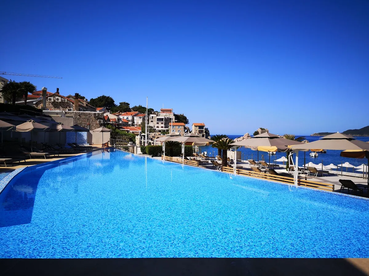 Maestral Resort & Casino, Sveti Stefan exterior view