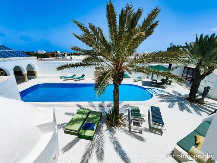 Maison Leila, Djerba exterior view