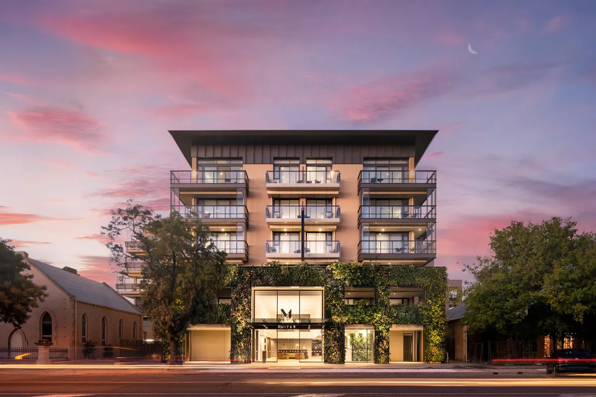 Majestic M Suites, Adelaide exterior view