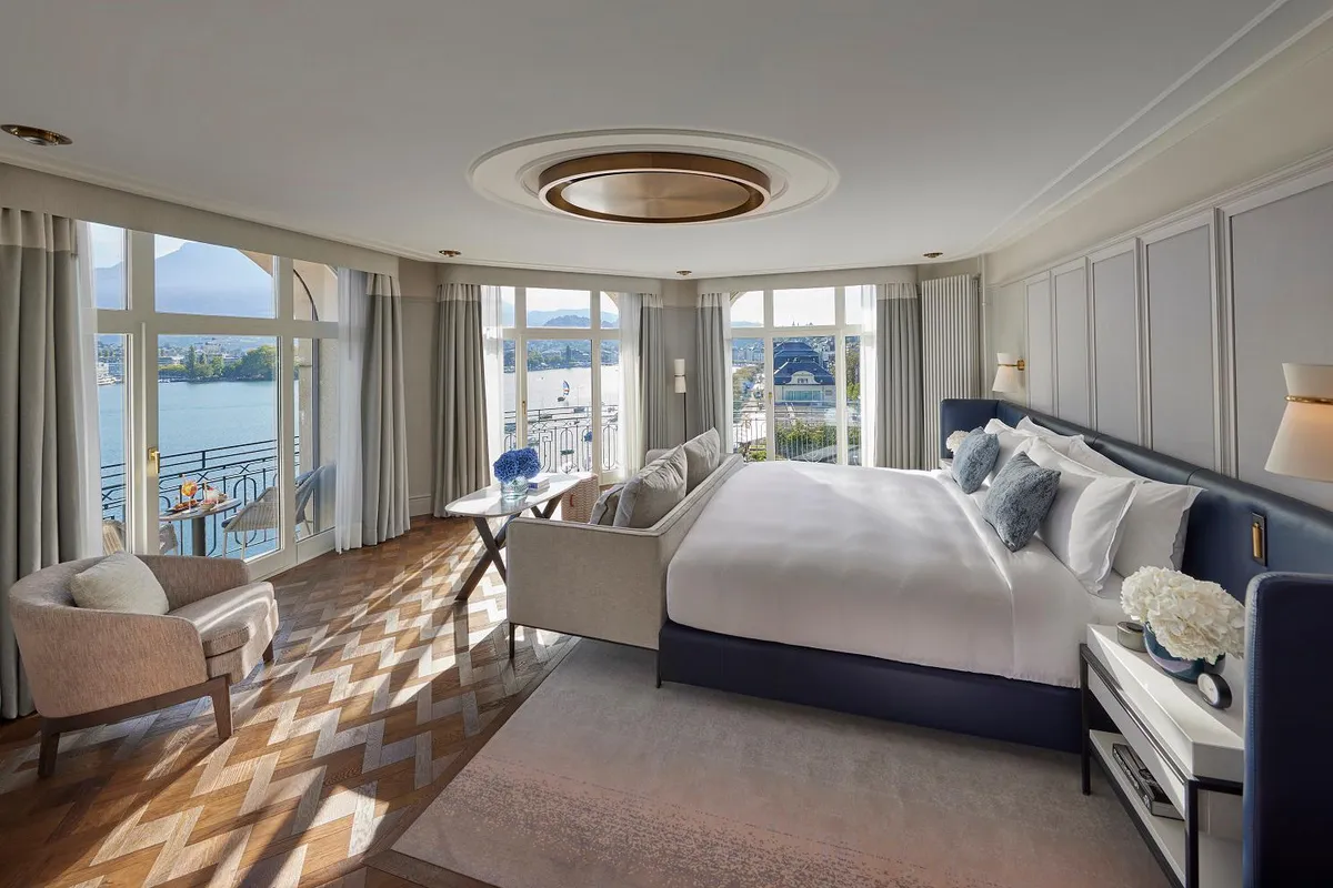 Mandarin Oriental Palace, Luzern, Lucerne exterior view