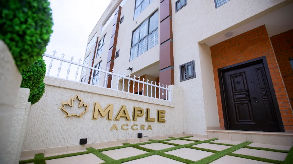 Maple Homes, Accra exterior view
