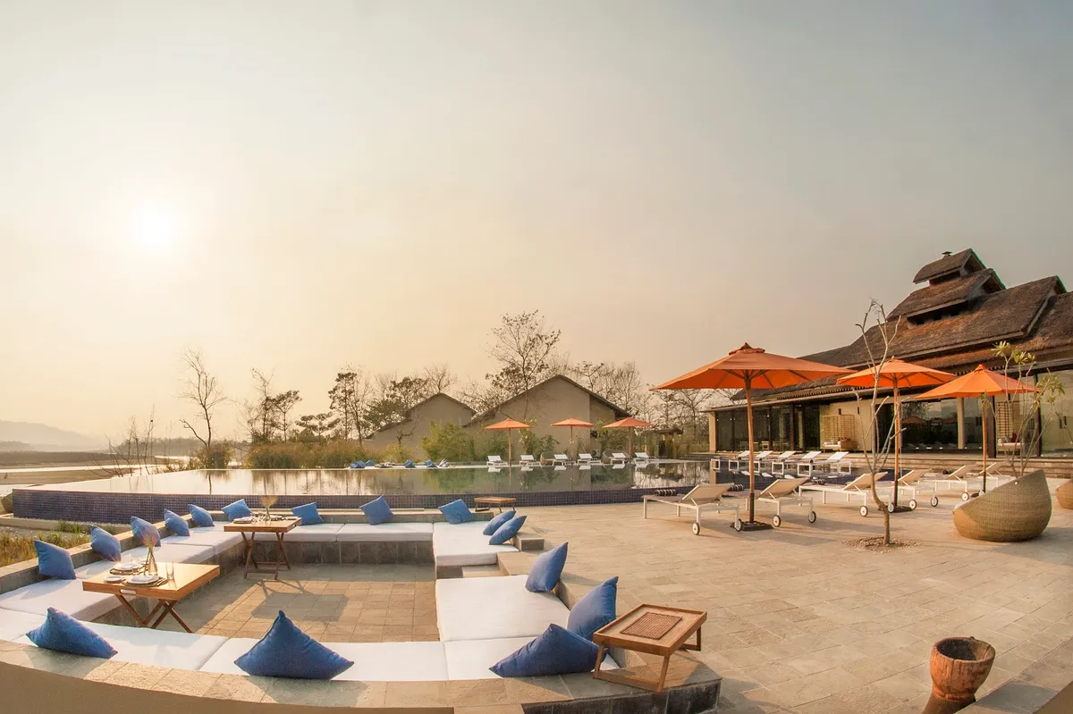 Meghauli Serai, A Taj Safari, Chitwan National Park, Chitwan exterior view
