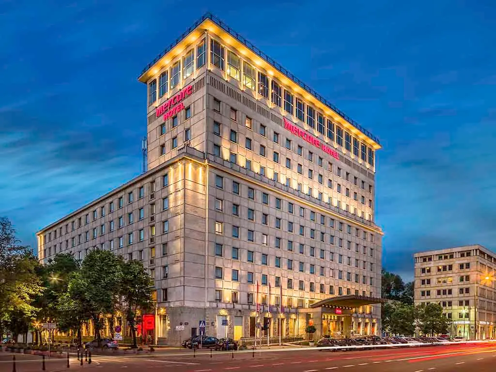 Mercure Warszawa Grand, Warsaw exterior view