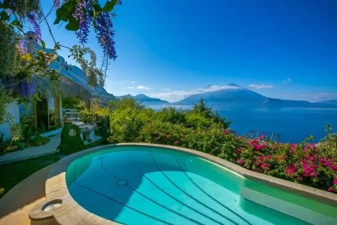 Most Spectacular View and Sunsets on Magnificent Lake Atitlan, Lake Atitlan exterior view