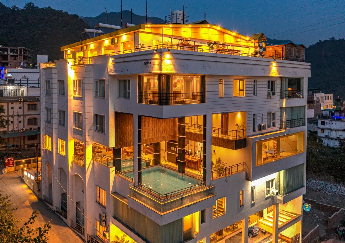 Moustache Rishikesh Luxuria, Rishikesh exterior view
