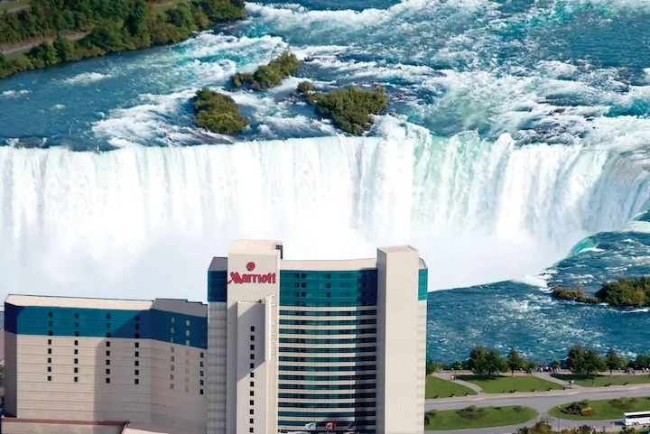 Niagara Falls Marriott Fallsview Hotel & Spa, Niagara Falls exterior view