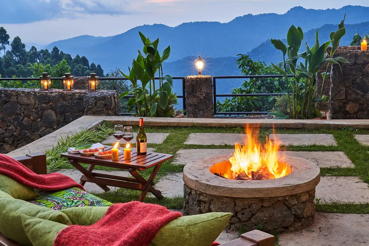 Nkuringo Gorilla Lodge, Bwindi exterior view