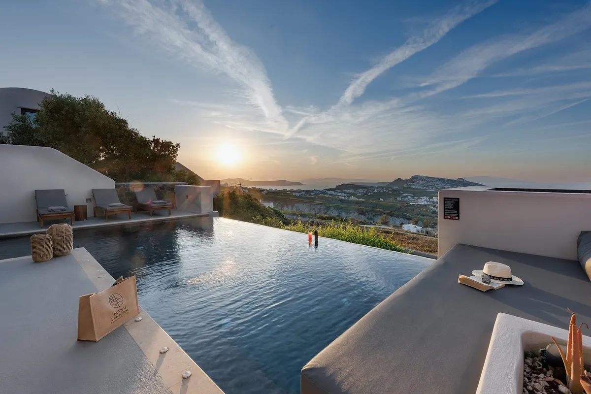 North Santorini A Luxury Spa Hotel, Santorini exterior view