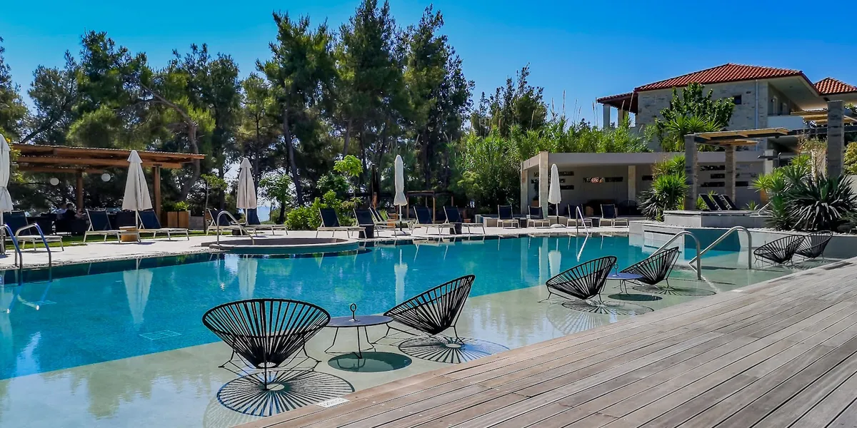 Nostos Hotel, Halkidiki exterior view