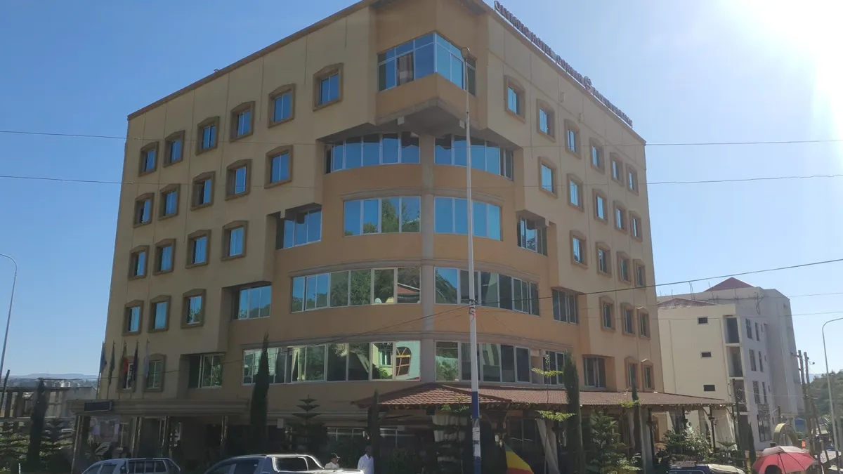 Olympic Hotel, Gondar exterior view