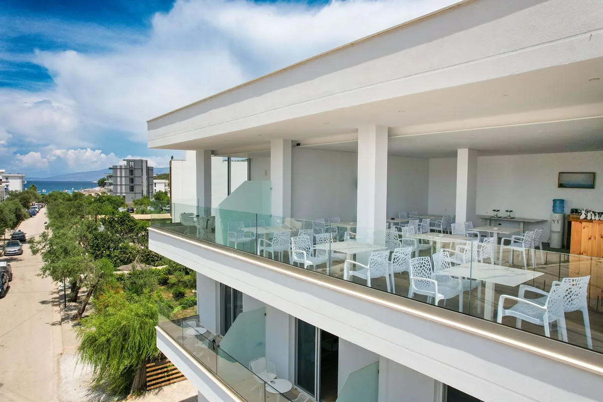 Otto Hotel, Ksamil exterior view