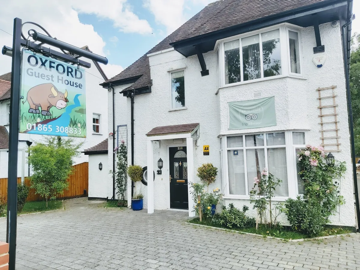 Oxford Guest House, Oxford exterior view