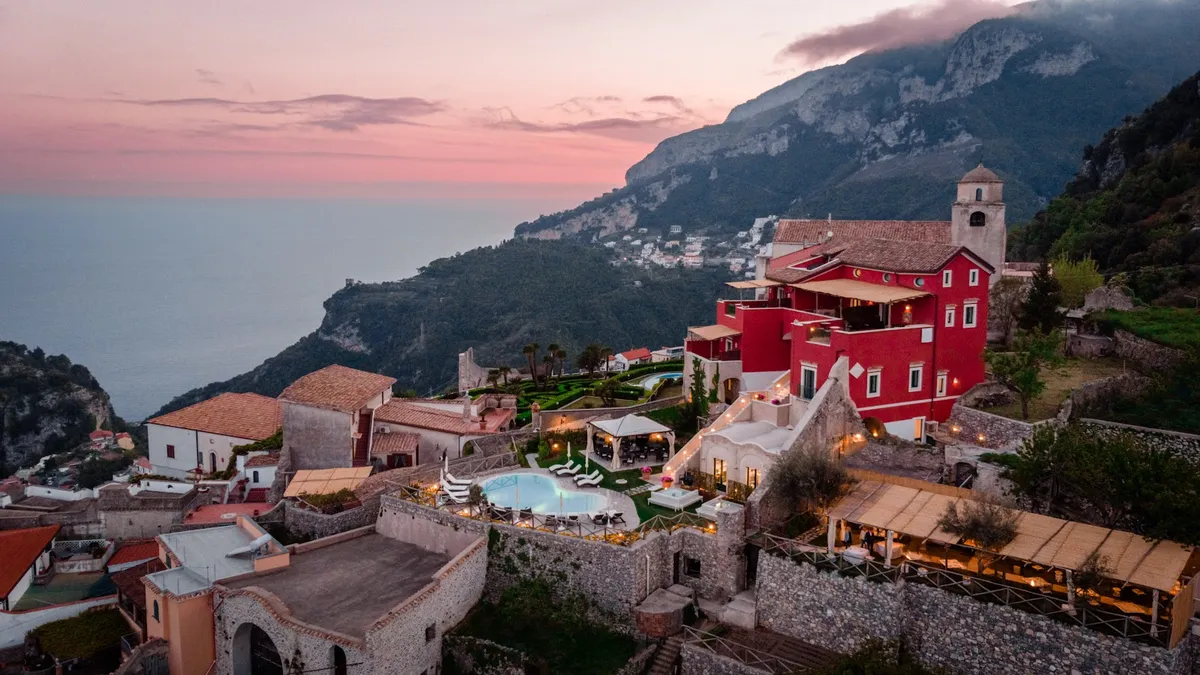 Palazzo Pascal, Ravello exterior view