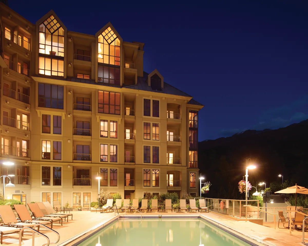 Pan Pacific Whistler Mountainside, Whistler exterior view