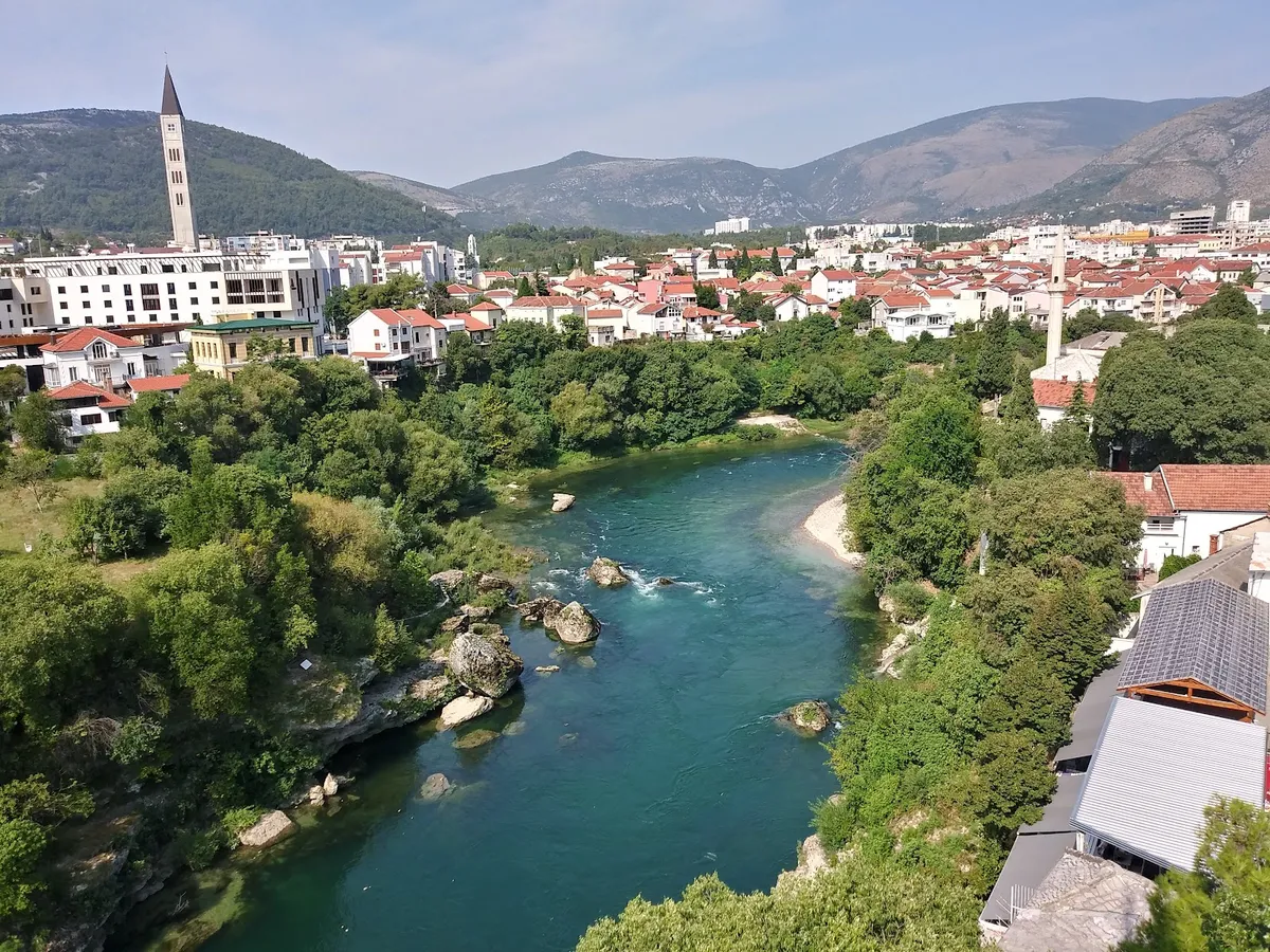 Pansion Ladybird Bubamara, Mostar exterior view