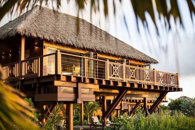 Paradise Beach Nevis, Frigate Bay exterior view
