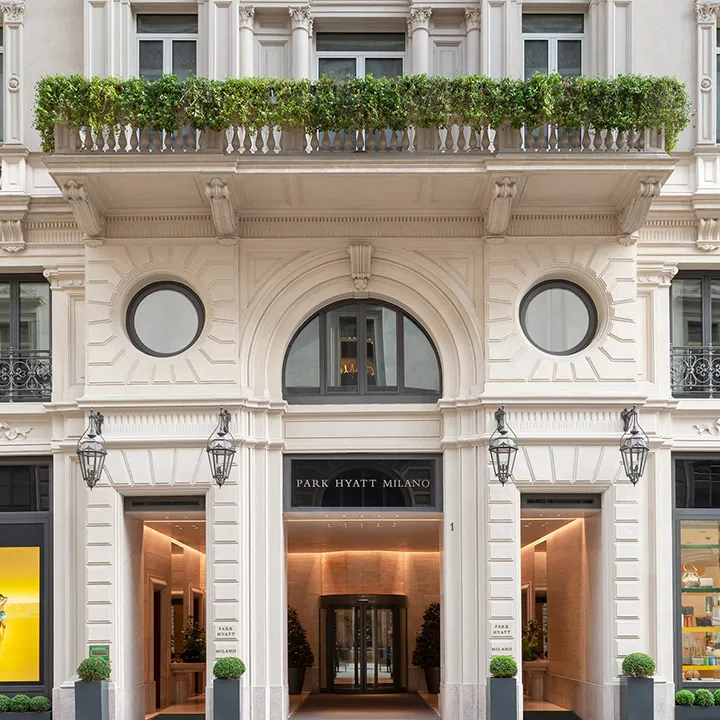 Park Hyatt Milan, Milan exterior view
