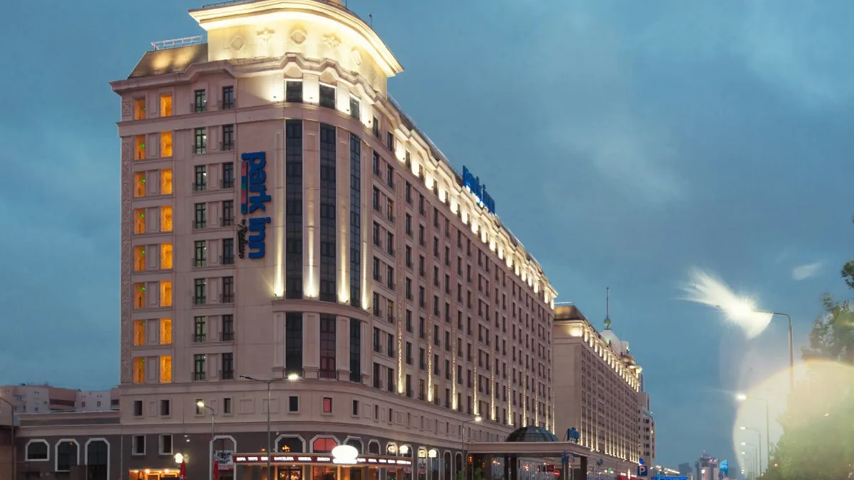 Park Inn by Radisson Astana, Astana exterior view
