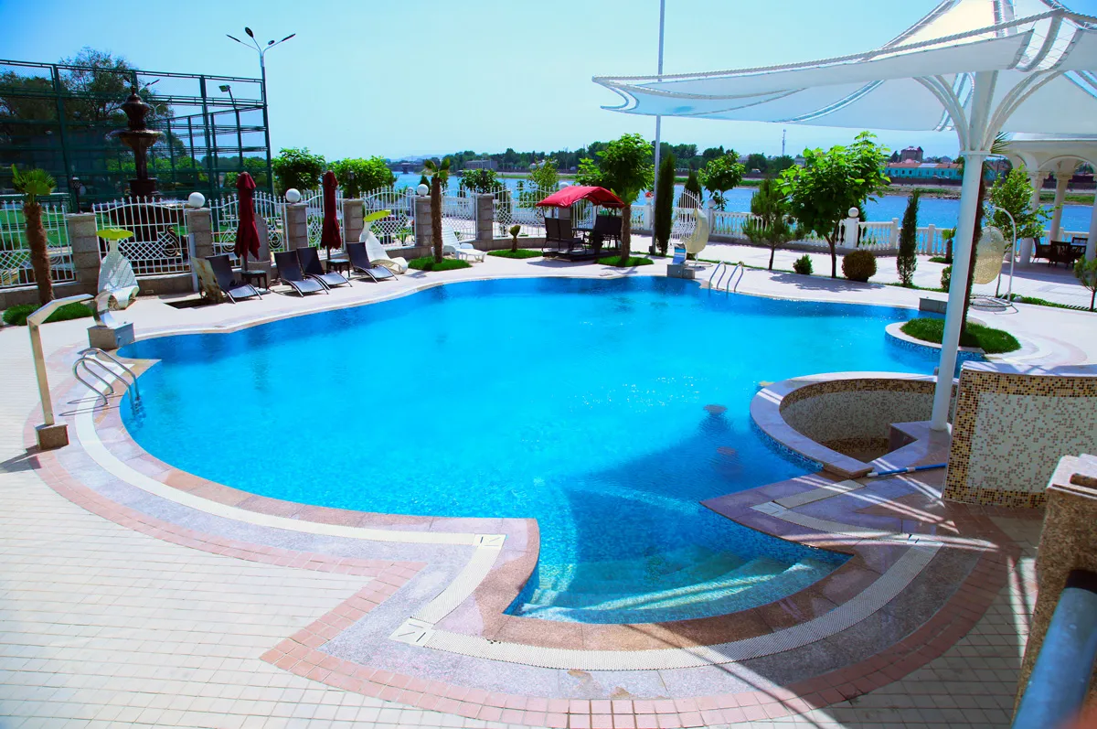 Parliament Palace Hotel, Khujand exterior view