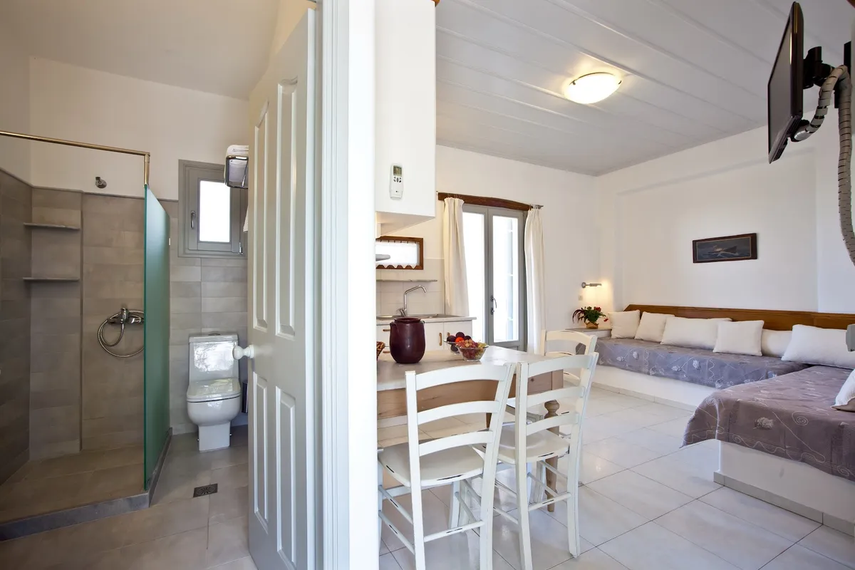 Paros Apartments, Paros exterior view