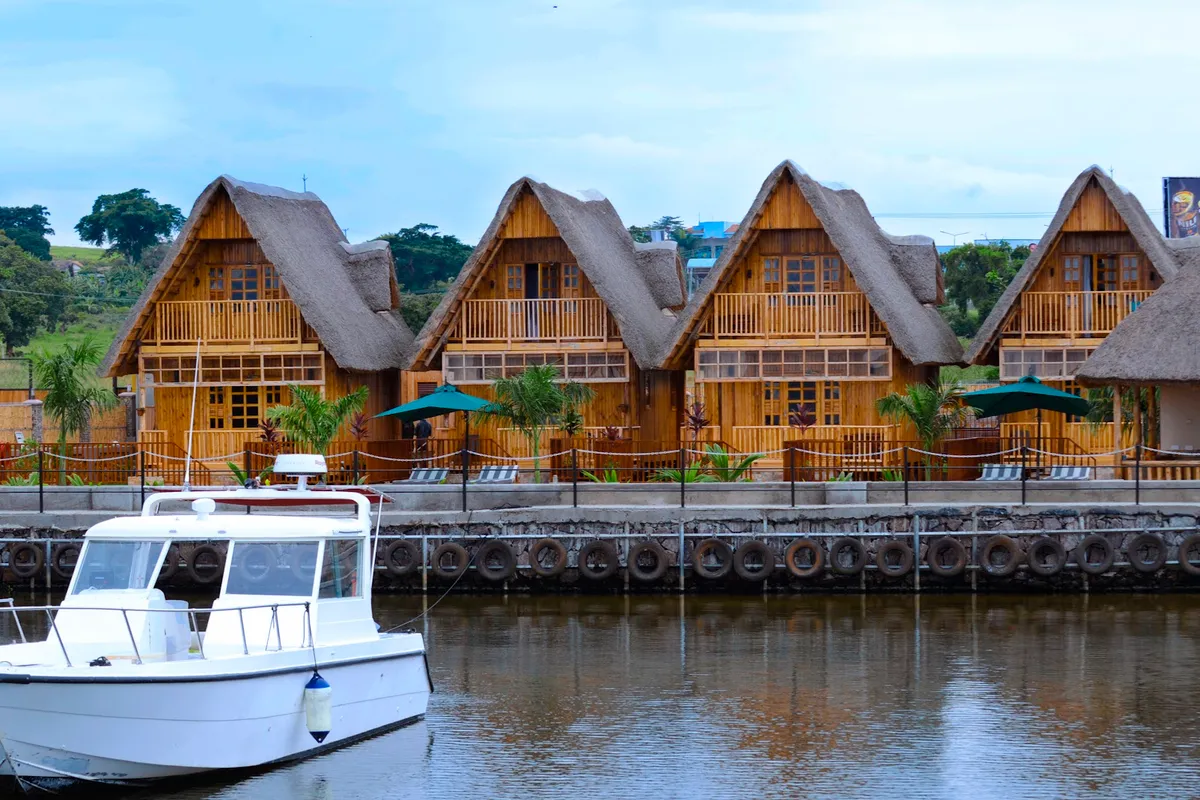 Pelican Lodge and Marina, Entebbe exterior view